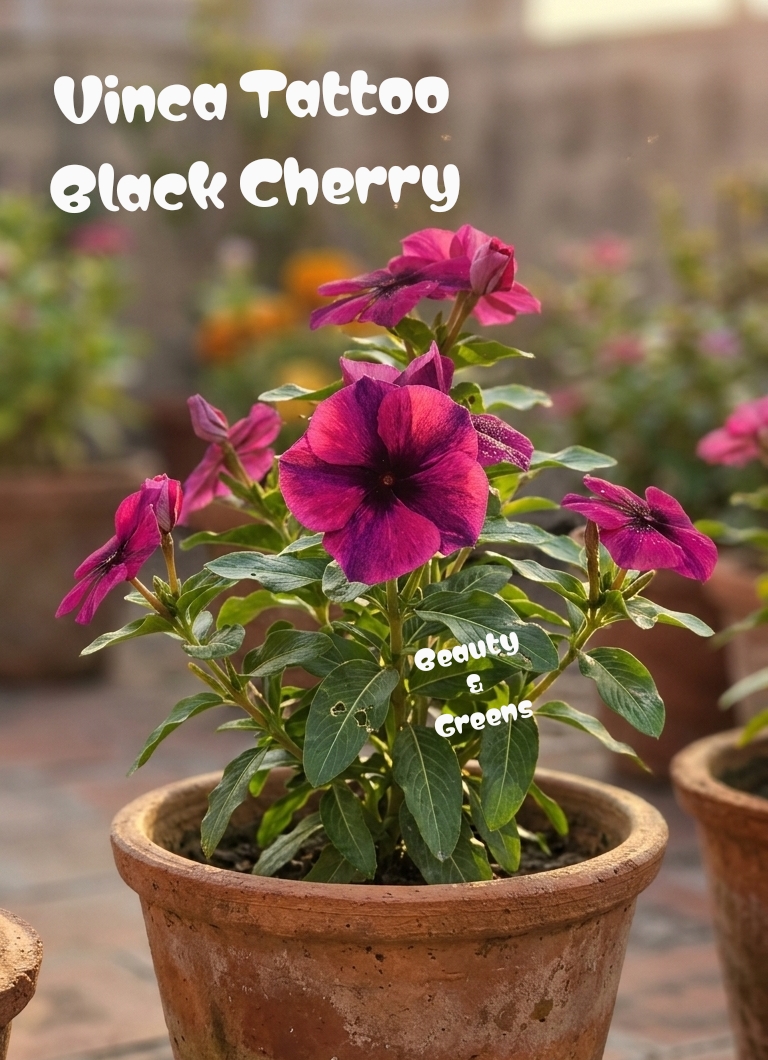 Vinca Tattoo Black Cherry Seeds
