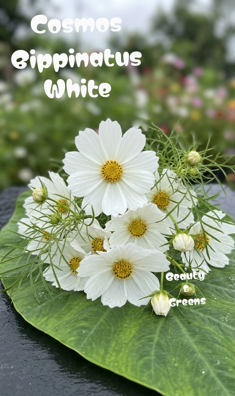 White Cosmos Bippinatus Seeds